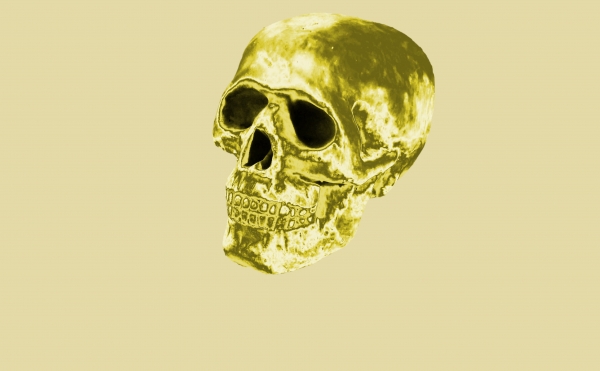 Creation of Golden skull: Step 5